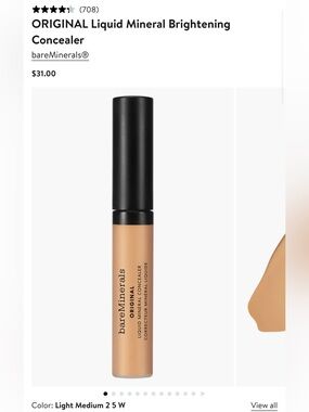 Bare Minerals concealer in light medium